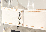 Denim Bow Set(Apricot)