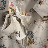 Dior Multicolor Secret Garden Silk Shirt & Skirt