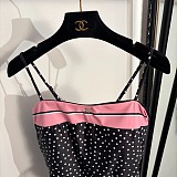 Polka Dot One-piece Swimwear