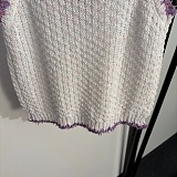 Knit Tank Top with Bows