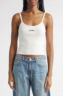 Logo  Patchwork Tank Top