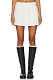 Pleated Mini Skirt with Logo