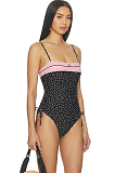 Polka Dot One-piece Swimwear