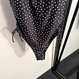 Polka Dot One-piece Swimwear