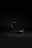 Gucci Heritage Sandals (black leather)