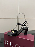 Gucci Heritage Sandals (black leather)