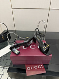 Gucci Heritage Sandals (black leather)