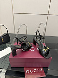 Gucci Heritage Sandals (black leather)