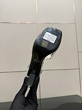 Gucci Heritage Sandals (metallic silver leather)