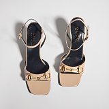 Gucci Heritage Sandals (beige leather)