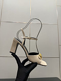 Gucci Heritage Sandals (beige leather)