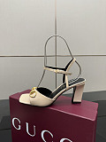 Gucci Heritage Sandals (beige leather)