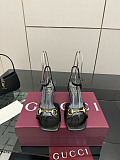 Gucci Heritage Sandals (black leather)