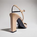 Gucci Heritage Sandals (beige leather)