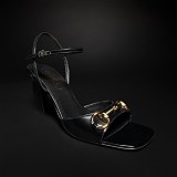 Gucci Heritage Sandals (black leather)