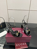 Gucci Heritage Sandals (black leather)