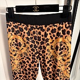 Versace Printed Stretch Leggings