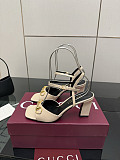Gucci Heritage Sandals (beige leather)