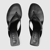 Women's Vittoria Thong(black leather)