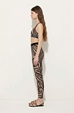 Marmo Print  Stretch Leggings