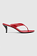 Women's Vittoria Thong(red leather)