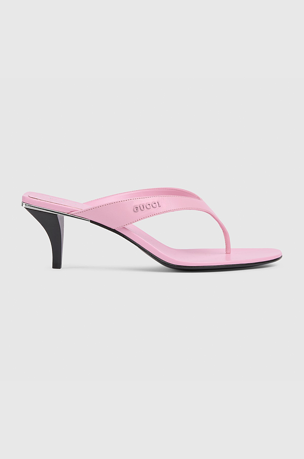 Women's Vittoria Thong(light pink leather)