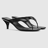 Women's Vittoria Thong(black leather)