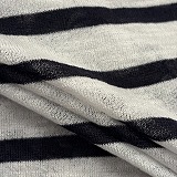 Butterfly Embroidered Striped Tee