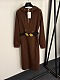 Schiaparelli Gilded Buckle Hooded Midi Dress