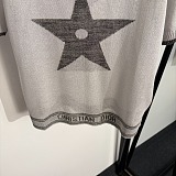 Dior Star Jacquard Short-Sleeved Sweater