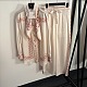 Zimmermann Ivory Silk Scarf-Print Shirt & Trousers Set