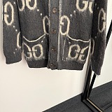 GG Brushed Knit Cardigan