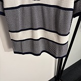 CC Logo Crew Neck Short Sleeve Sweater