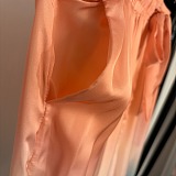 Zimmermann Ombré Silk Shirt & Long Pants Set