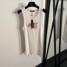 Luxury Gothic Style Sleeveless Summer Top