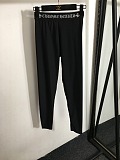 Black Gothic Logo Sports Bra & Leggings Set