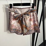 Floral Paisley Sheer Silk 3-Piece Set