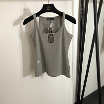 Chrome Hearts Ribbed Tank Top