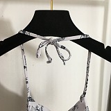 Chrome Hearts Monogram Graffiti Bikini Set