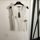 Chrome Hearts Cross & Side Logo Tank Top