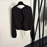 CC Logo Cropped Sweatshirt