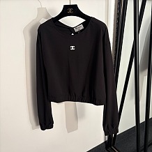 CC Logo Cropped Sweatshirt