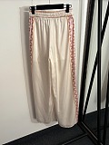 Zimmermann Ivory Silk Scarf-Print Shirt & Trousers Set