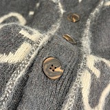 GG Brushed Knit Cardigan