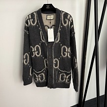GG Brushed Knit Cardigan
