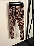 Dolce & Gabbana Leopard Print Sports Bra & Leggings Set