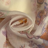 Floral Paisley Sheer Silk 3-Piece Set