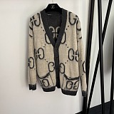 GG Brushed Knit Cardigan