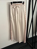 Zimmermann Ivory Silk Scarf-Print Shirt & Trousers Set