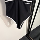Plaid Pattern  One-Piece Swimsuit